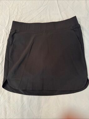 Cypress Club Black Athletic Skort with Side and Back Pockets